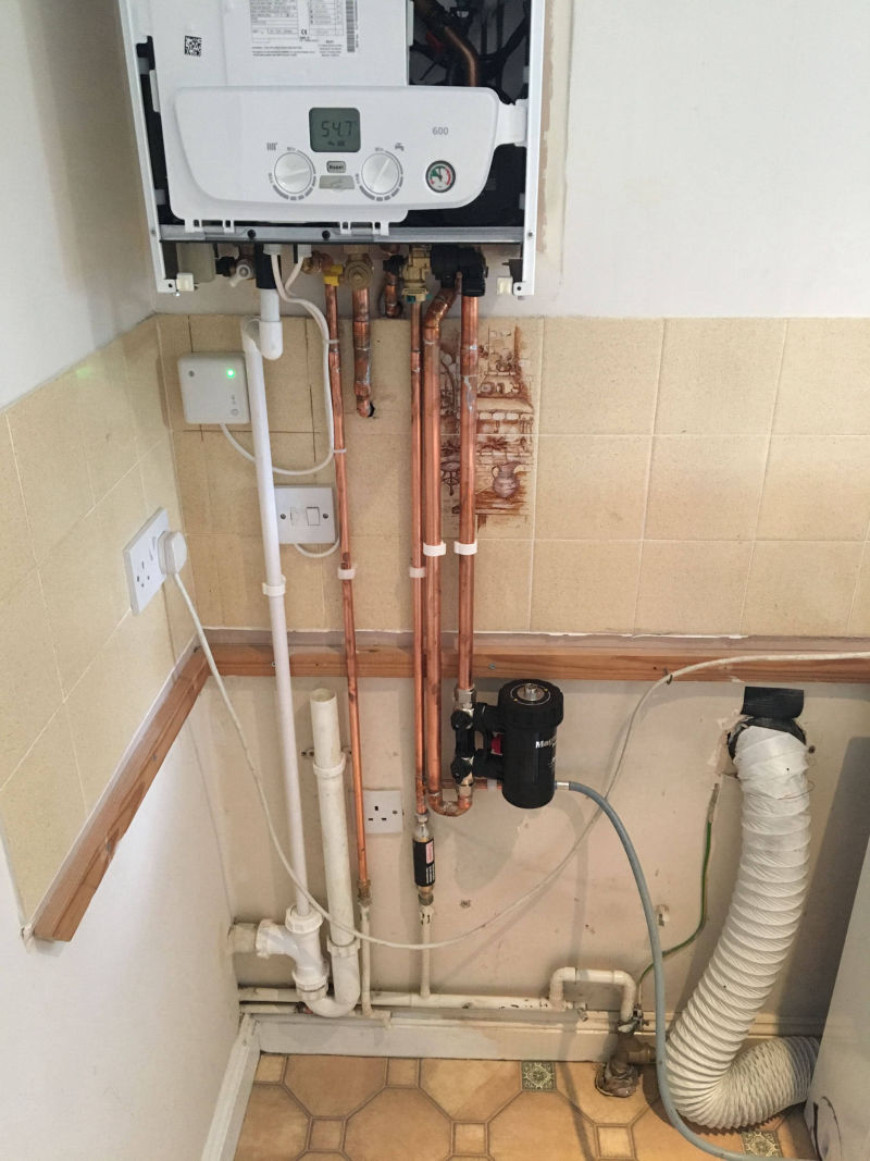 Baxi combi boiler installation