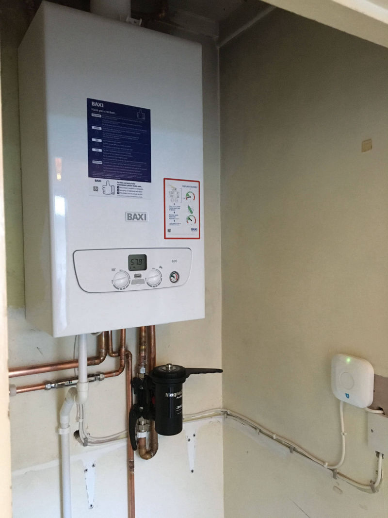 Baxi combi boiler installation